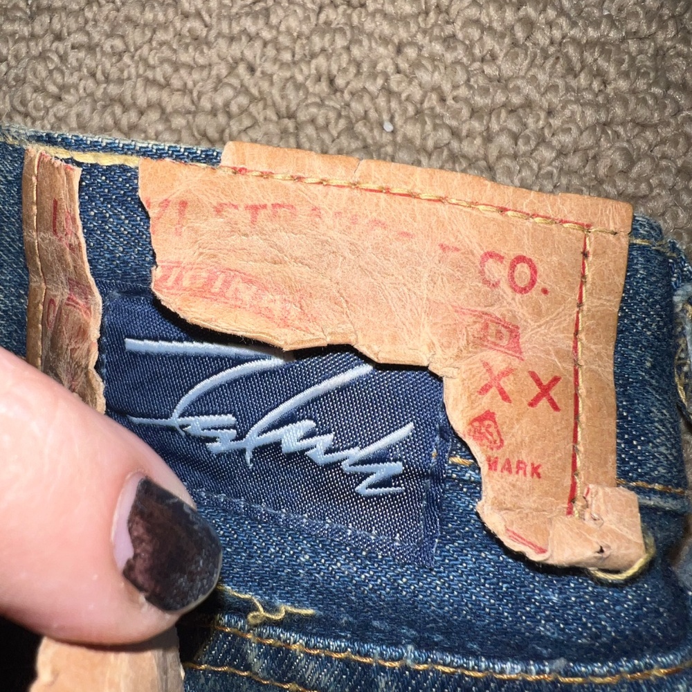 Levi x Futura Laboratories 39meg denim jacket and pant set 2005 - Picture 11 of 16